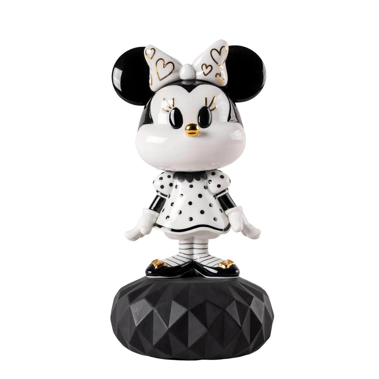 ДЕКОРАТИВНА ФИГУРА LLADRO MINNIE IN BLACK AND WHITE