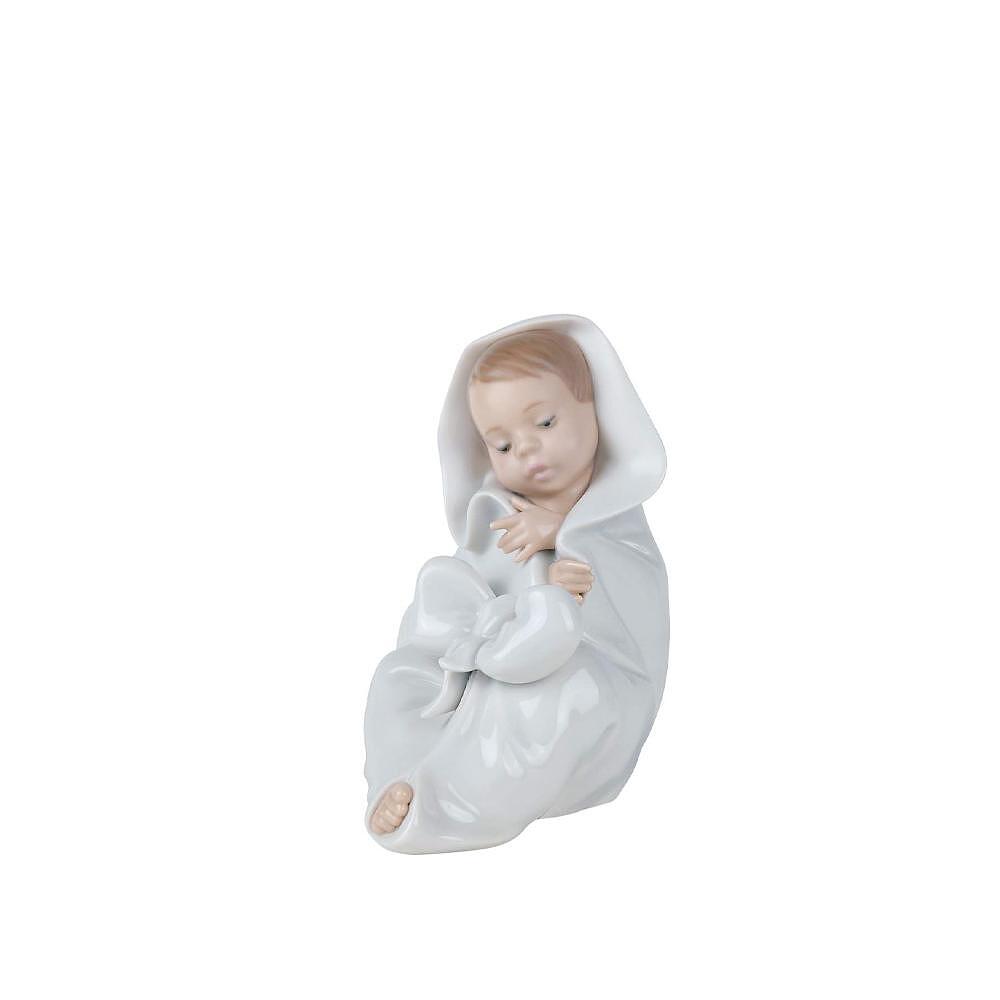 ДЕКОРАТИВНА ФИГУРА NAO BY LLADRO ALL BUNDLED UP 16Х15СМ