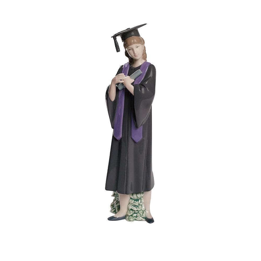ДЕКОРАТИВНА ФИГУРА NAO BY LLADRO GRADUATION JOY 27Х8СМ