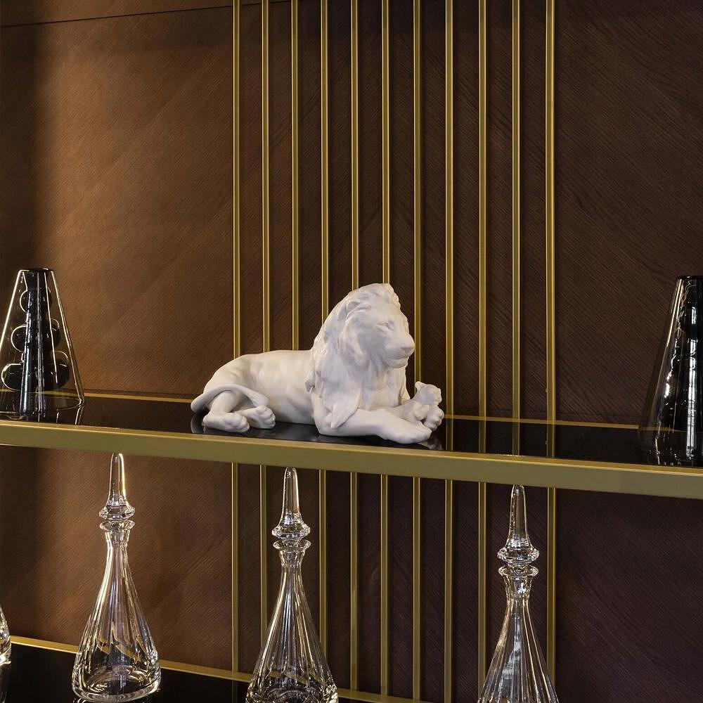 ДЕКОРАТИВНА ФИГУРА LLADRO LION WITH CUB 21X44СМ