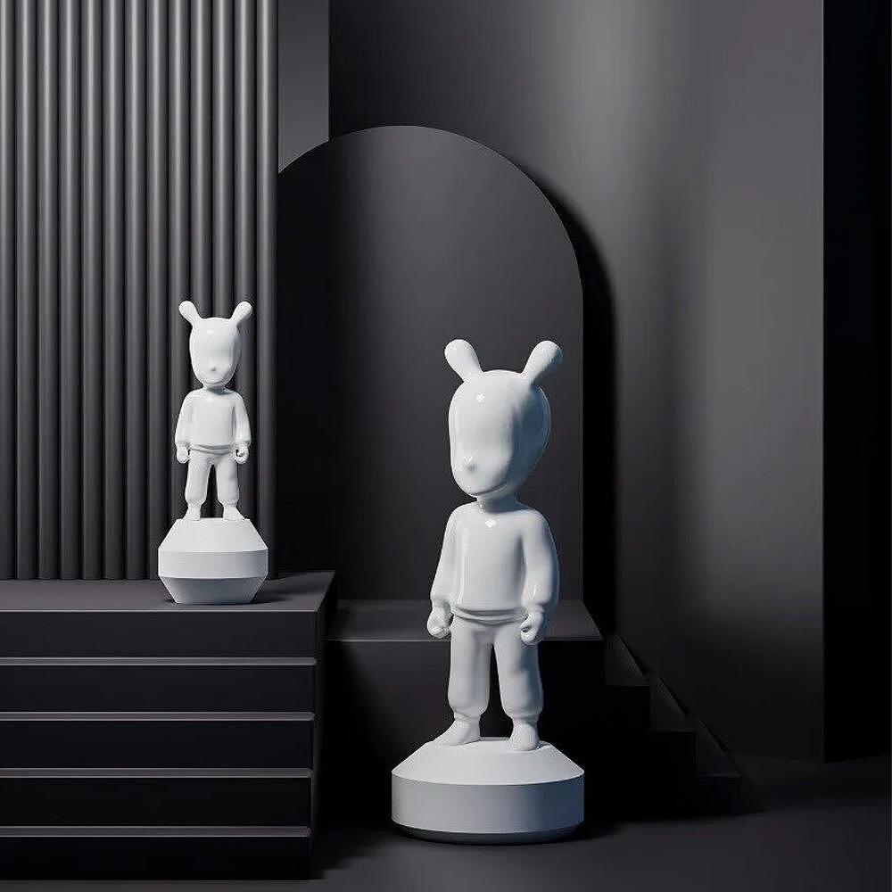 ДЕКОРАТИВНА ФИГУРА LLADRO THE WHITE GUEST LITTLE 30Х11СМ