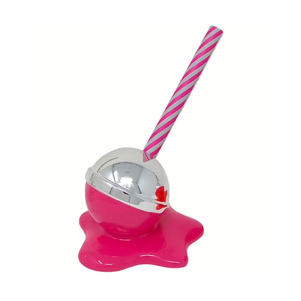 ДЕКОРАТИВНА ФИГУРА SEQUENZE LOVELY LOLLY FUCSIA/SILVER 9X7СМ