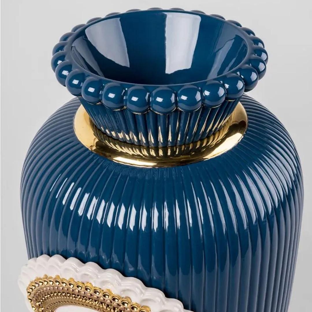 ДЕКОРАТИВНА ВАЗА LLADRO LOVERS EYES VASE 39X21 СМ