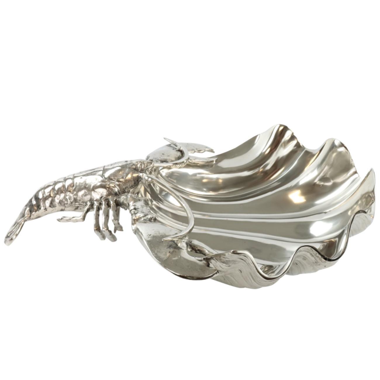 ДЕКОРАТИВНО ПЛАТО SEASHELL PLATE LOBSTER 62Х43СМ