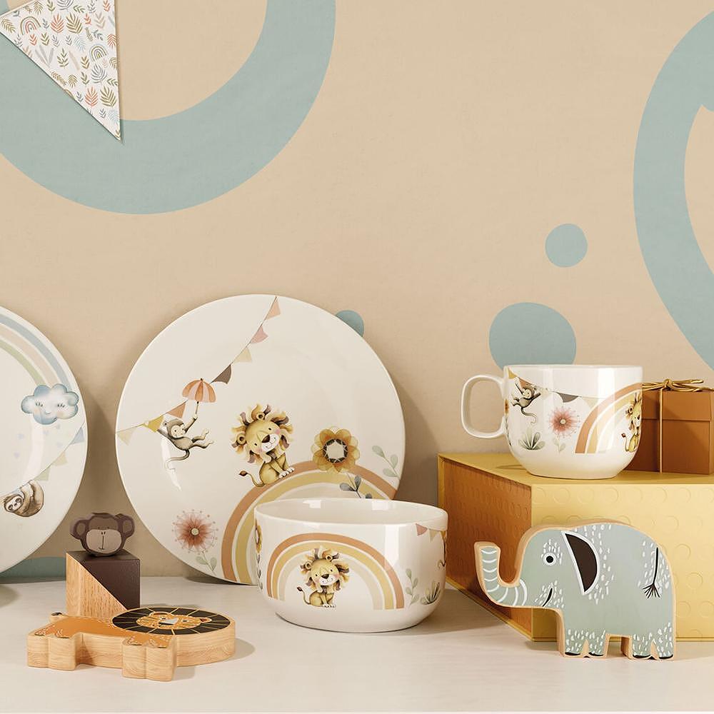 ДЕТСКИ КОМПЛЕКТ ЗА ХРАНЕНЕ VILLEROY&BOCH ROAR LIKE A LION 3 ЧАСТИ