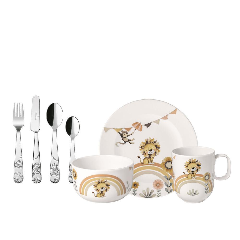 ДЕТСКИ КОМПЛЕКТ ЗА ХРАНЕНЕ VILLEROY&BOCH ROAR LIKE A LION 7 ЧАСТИ