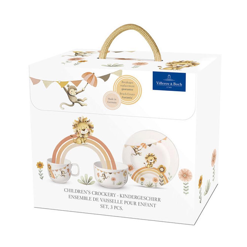 ДЕТСКИ КОМПЛЕКТ ЗА ХРАНЕНЕ VILLEROY&BOCH ROAR LIKE A LION 7 ЧАСТИ