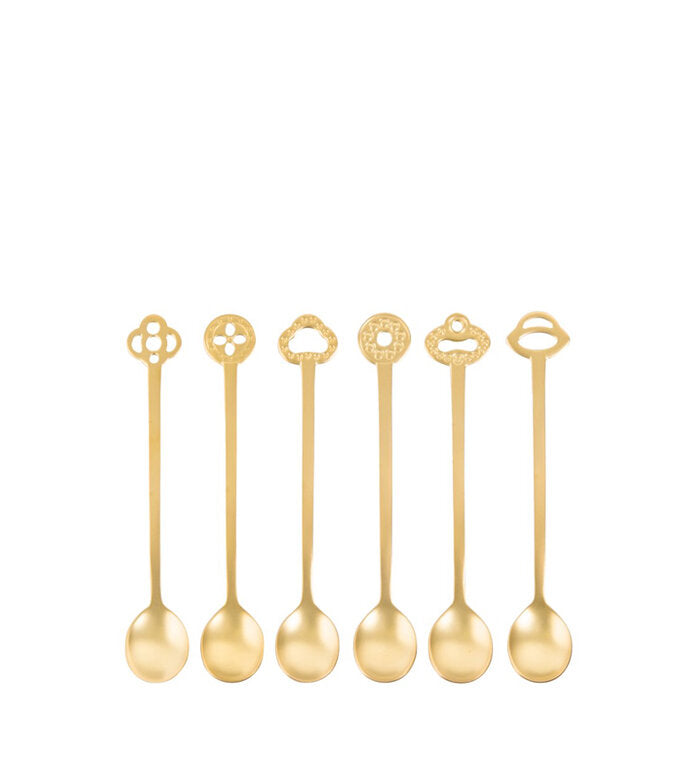 КОМПЛЕКТ ПАРТИ ЛЪЖИЦИ Sambonet ORIENTAL LIVING GOLD