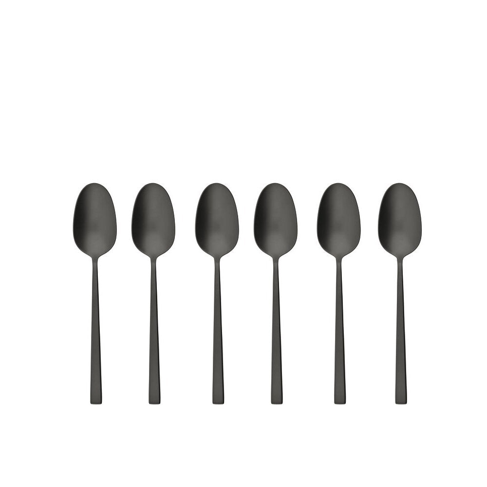 К-Т ДЕСЕРТНИ ЛЪЖИЦИ SAMBONET MOKA ROCK PVD ANTIQUE BLACK
