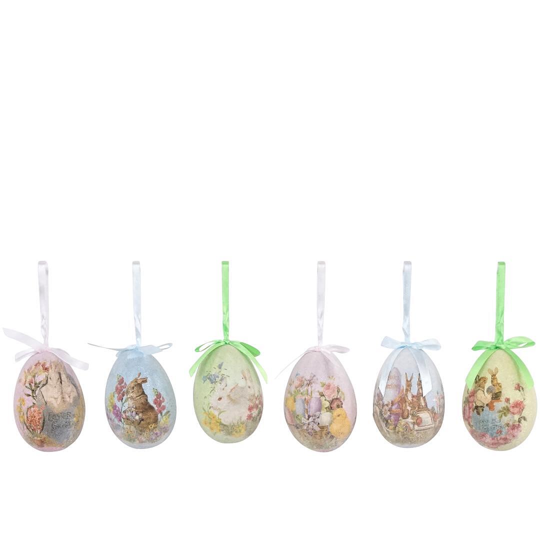 К-Т ВЕЛИКД ЯЙЦА СРЕДНИ 6 БР EGGS EASTER GRETINGS