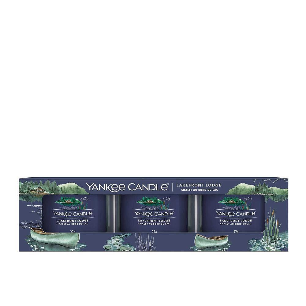 КОМПЛЕКТ YANKEE CANDLE SIGNATURE 3 ВОТИВА LAKEFRONT LODGE