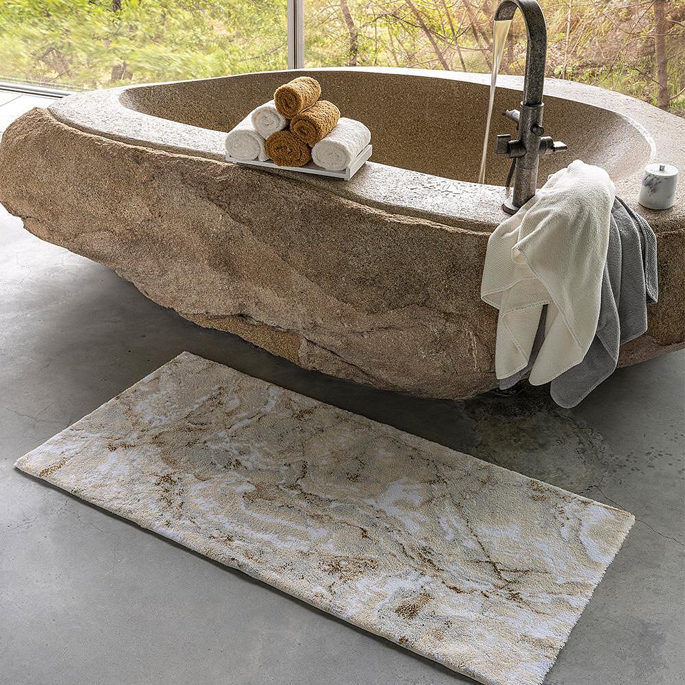 КИЛИМЧE ЗА БАНЯ ABYSS HABIDECOR CASTELLO 101 ECRU