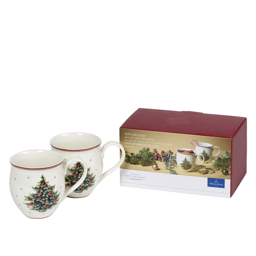 КОЛЕДЕН КОМПЛЕКТ ЧАШИ ЕЛХА 2 БР VILLEROY&BOCH TOY`S DELIGHT