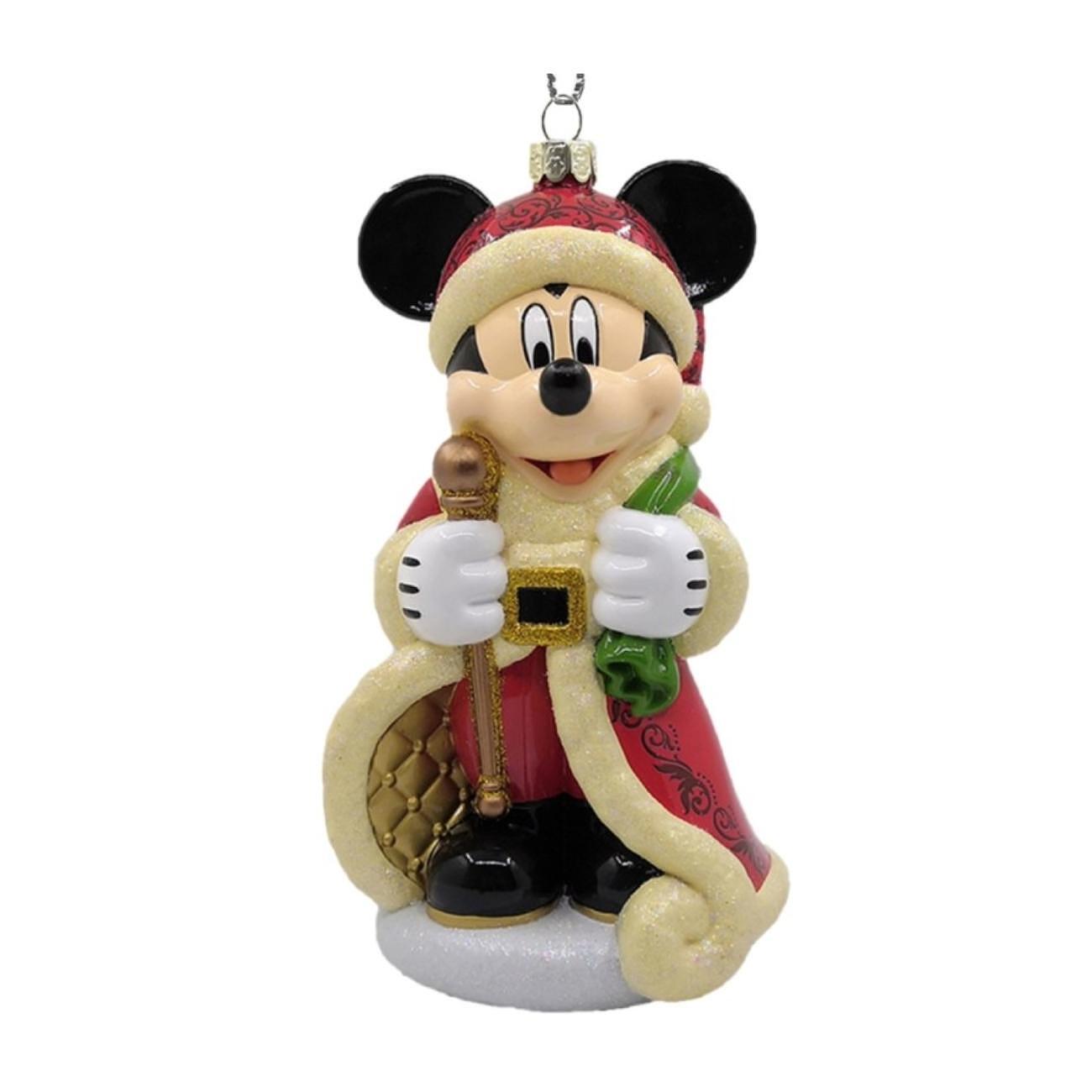 КОЛЕДНА ИГРАЧКА ЗА ЕЛХА BELLISSIMO MICKEY SANTA DISNEY
