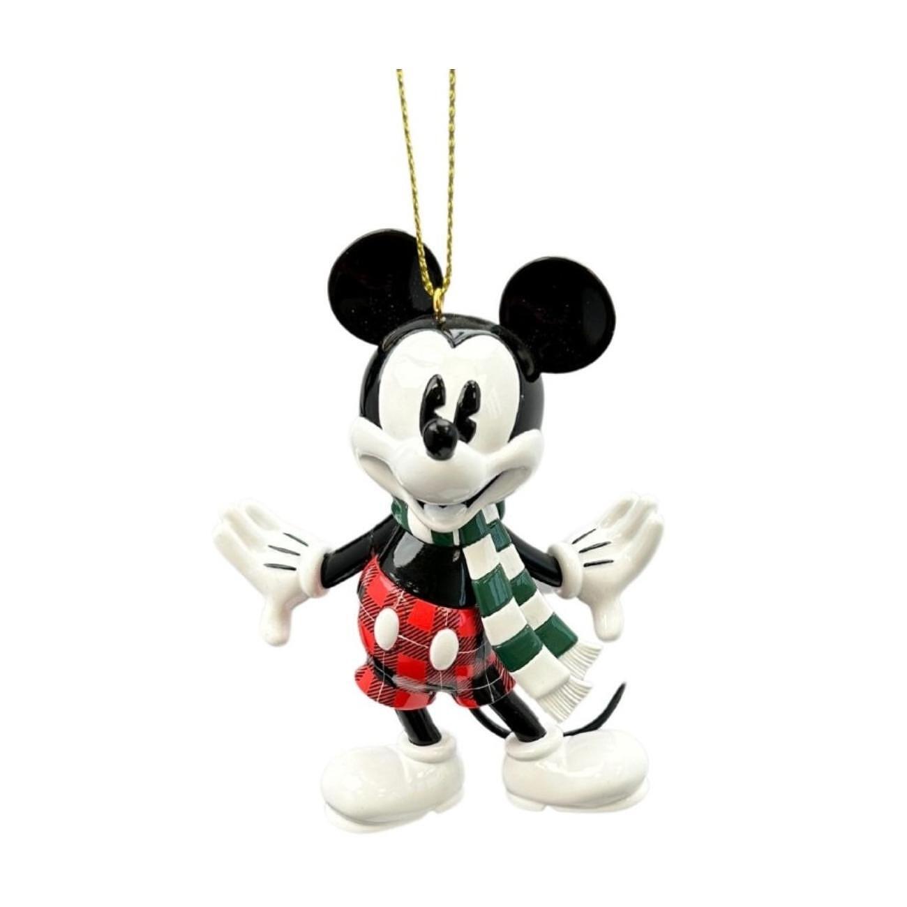 КОЛЕДНА ИГРАЧКА ЗА ЕЛХА MICKEY VINTAGE С ШАЛ 3D DISNEY