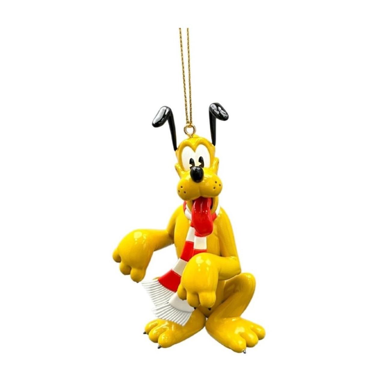КОЛЕДНА ИГРАЧКА ЗА ЕЛХА PLUTO VINTAGE SCARF 3D DISNEY