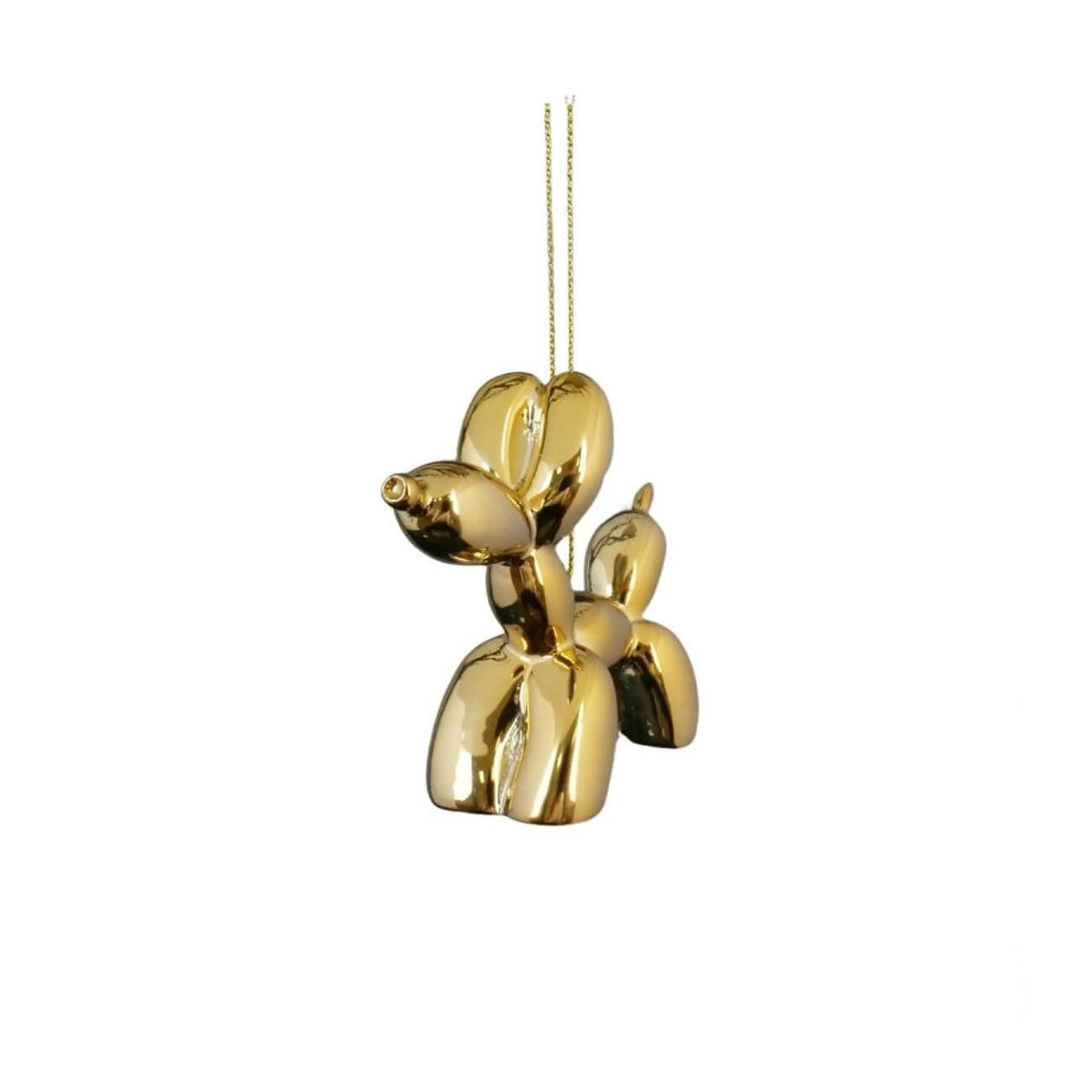 КОЛЕДНА ИГРАЧКА ЗА ЕЛХА SHINY BALLOON DOG 7,6СМ