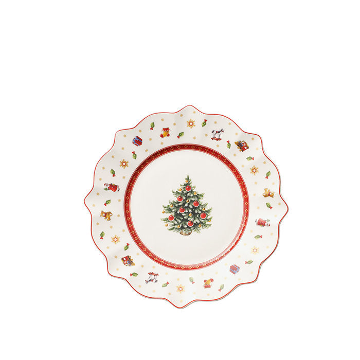 КОЛЕДНА САЛАТНА ЧИНИЯ БЯЛА VILLEROY&BOCH TOY`S DELIGHT