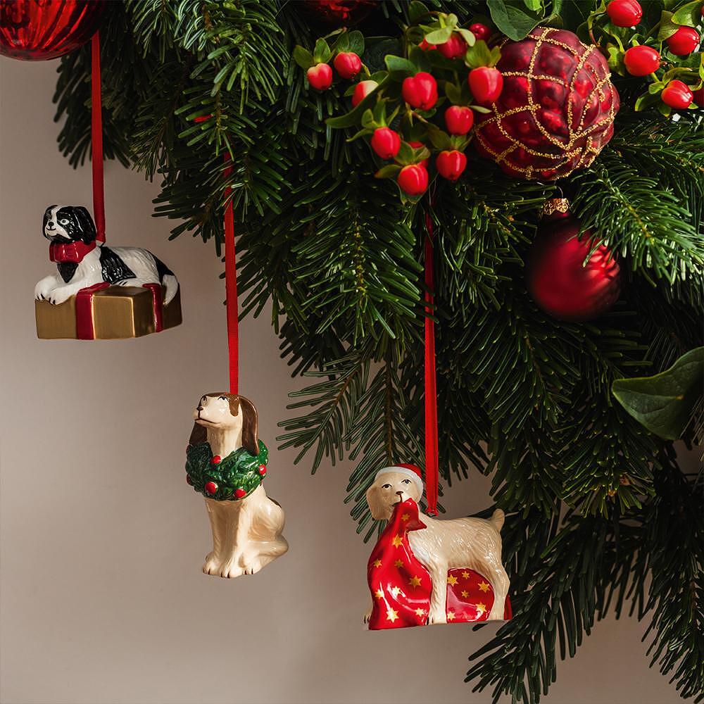 КОМПЛЕКТ ИГРАЧКИ ЗА ЕЛХА VILLEROY&BOCH DOGS 3БР - VB 5/5/7.5СМ