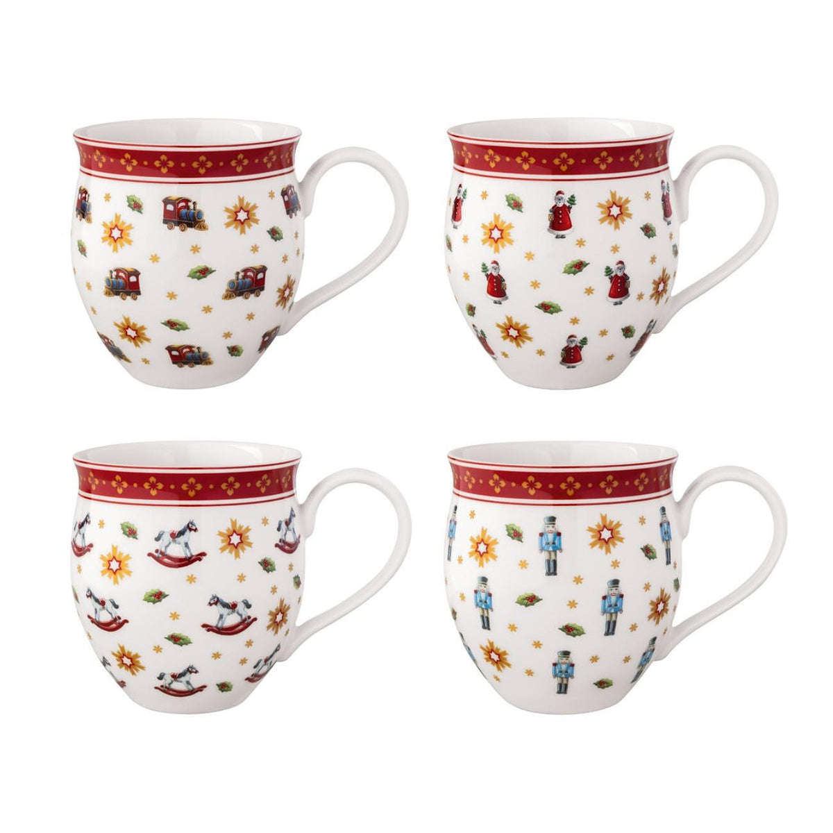 КОМПЛЕКТ ЧАША/МЪГ 4БР 390МЛ VILLEROY&BOCH ANNIVERSARY TOY`S DELIGHT