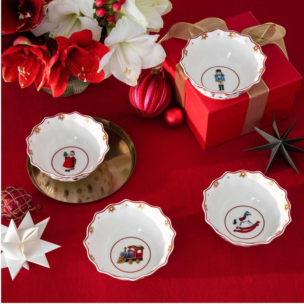 КОМПЛЕКТ КУПИ 4БР 280МЛ VILLEROY&BOCH ANNIVERSARY TOY`S DELIGHT