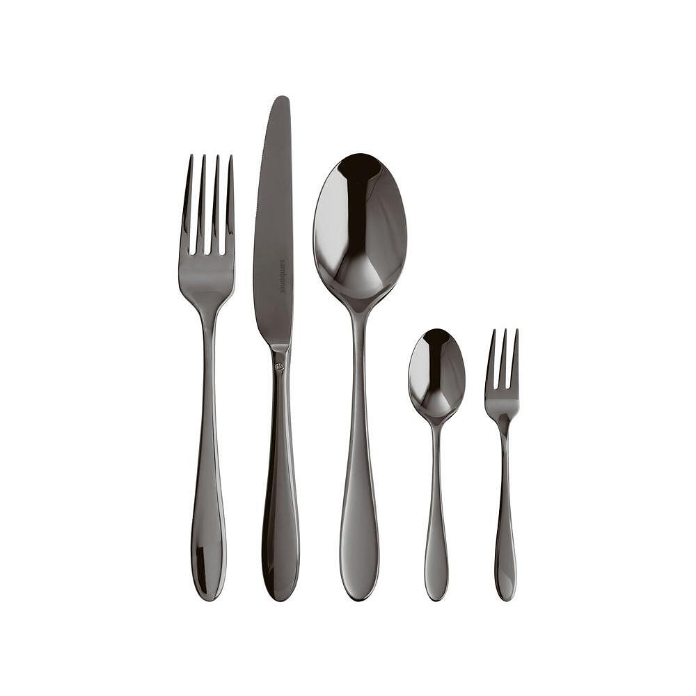КОМПЛЕКТ ЗА ХРАНЕНЕ SAMBONET VELVET PVD 2BLACK 30 Ч