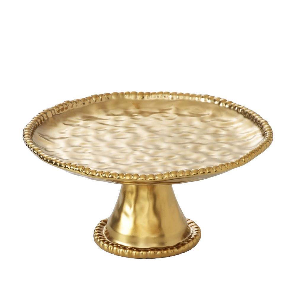 КРЪГЛО ПЛАТО НА КРАЧЕ MONTE CARLO GOLD 28X12,5 PAMPA BAY