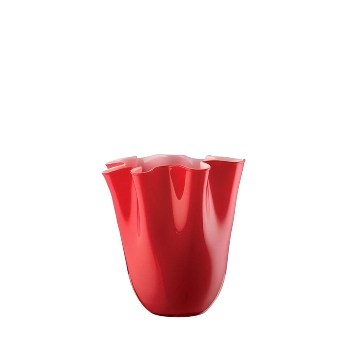 ВАЗА ONLY LUX WAVE OPALE ROSSO H24 СМ