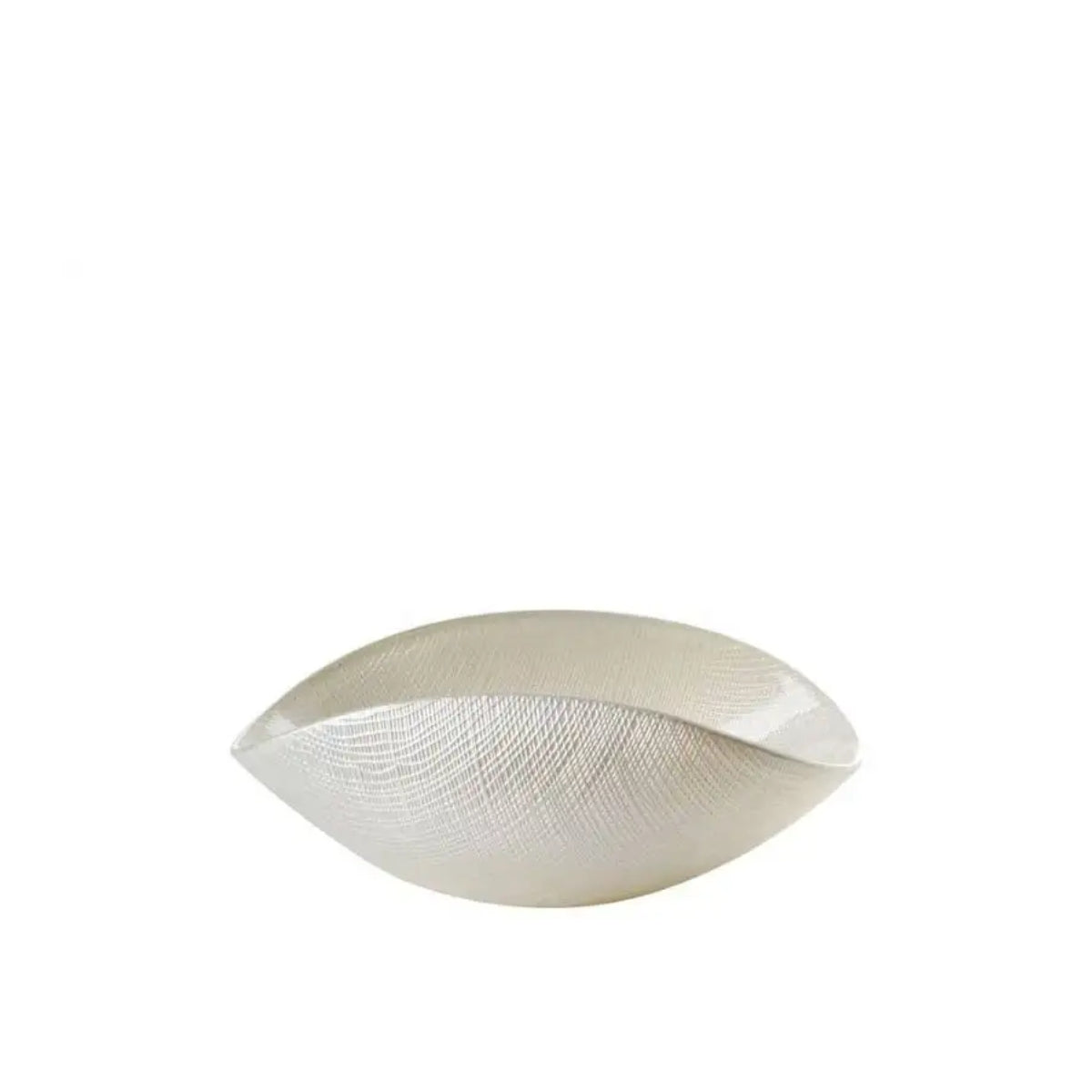 ДЕКОРАТИВНА КУПА ONLY LUX BURANO BIANCO PERLA 20X12 СМ