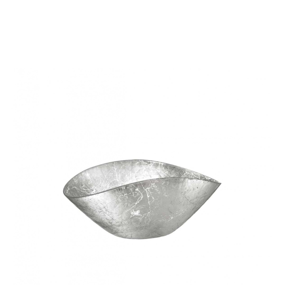 ДЕКОРАТИВНА КУПА ONLY LUX BURANO SILVER LEAF 20 СМ