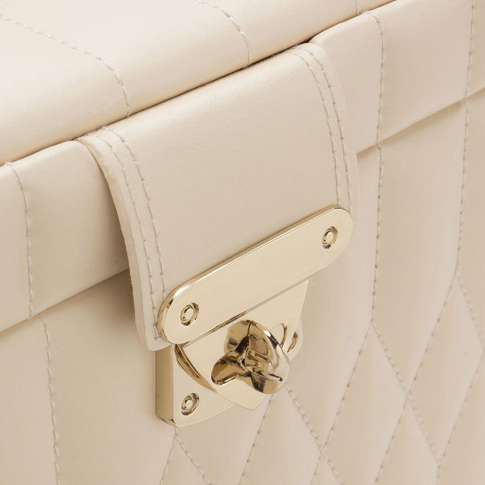 ЛУКСОЗНА КУТИЯ ЗА БИЖУТА WOLF LARGE JEWELRY CAROLINE IVORY