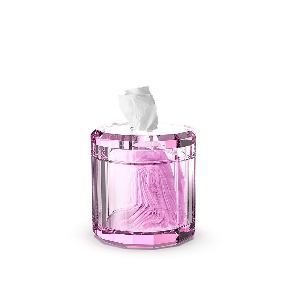 КУТИЯ ЗА САЛФЕТКИ DECOR WALTHER KRISTALL TISSUE BOX PINK