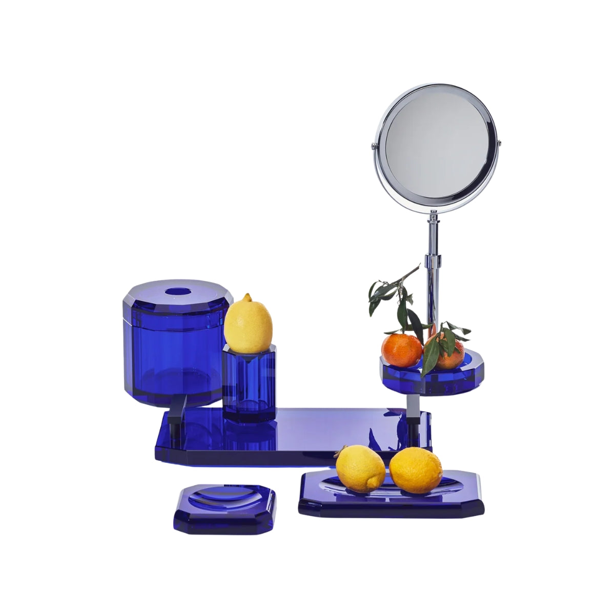 ПОСТАВКА ЗА АКСЕСОАРИ DECOR WALTHER KRISTALL TABL CLEAR/CHROM