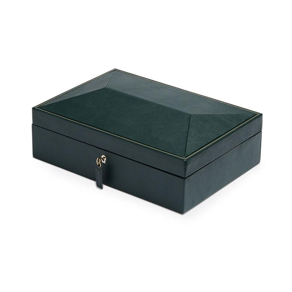 ЛУКСОЗНА КУТИЯ ЗА ЧАСОВНИЦИ 8БР WOLF WATCH BOX BRITISH RACING GREEN