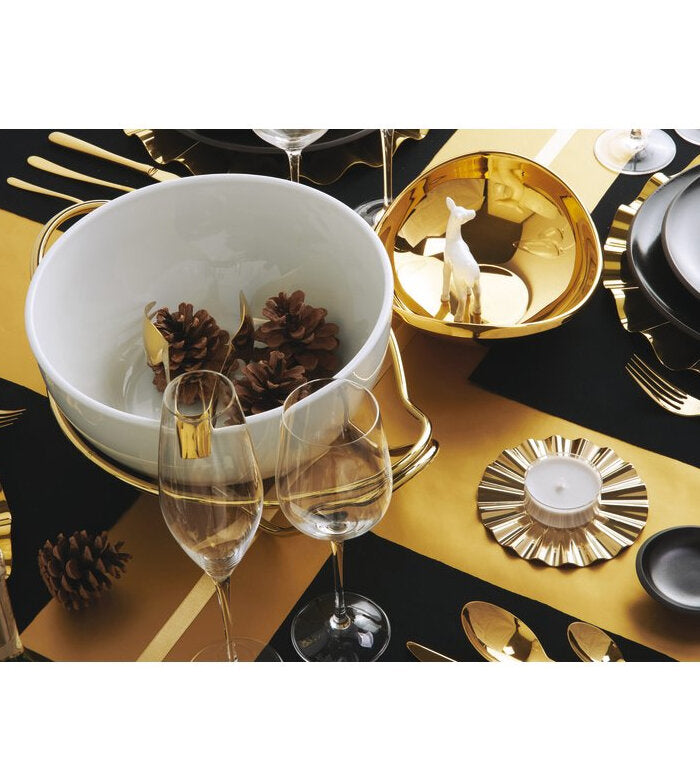 ОВАЛНА КУПИЧКА 22/26 СМ SAMBONET TWIST PVD GOLD