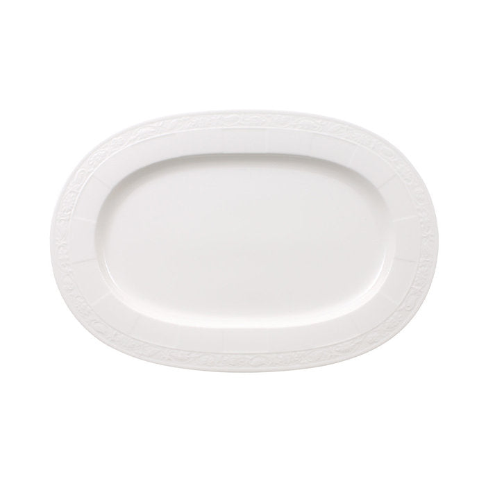 ОВАЛНО ПЛАТО 35 СМ VILLEROY & BOCH, WHITE PEARL OVAL