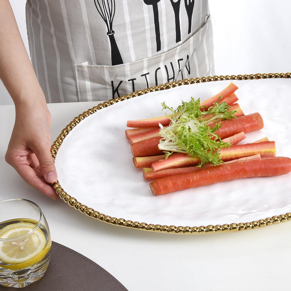 ОВАЛНО ПЛАТО GOLDEN SALERNO 47X33 PAMPA BAY