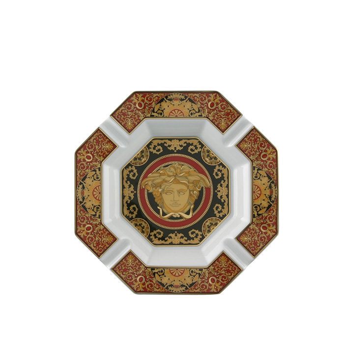 пепелник Versace Medusa red Ashtray 24 cm
