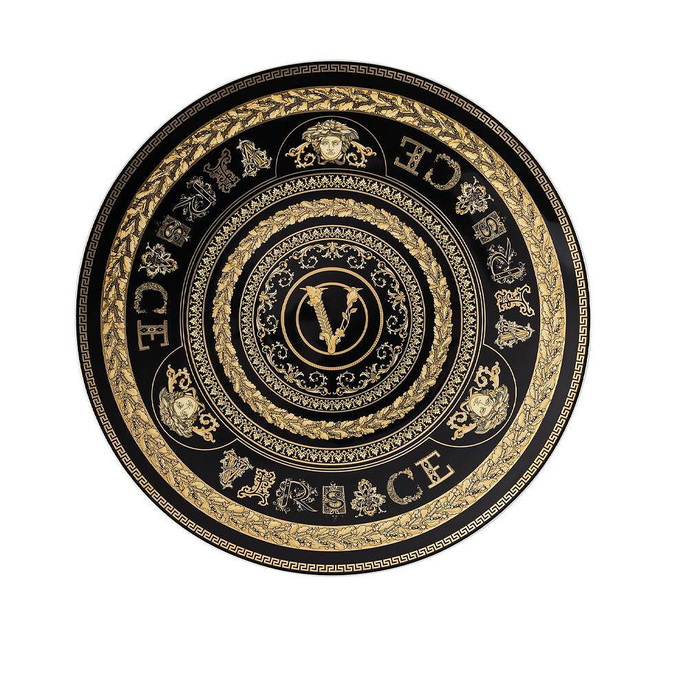 ПЛАТО VERSACE VIRTUS GALA BLACK 33 СМ