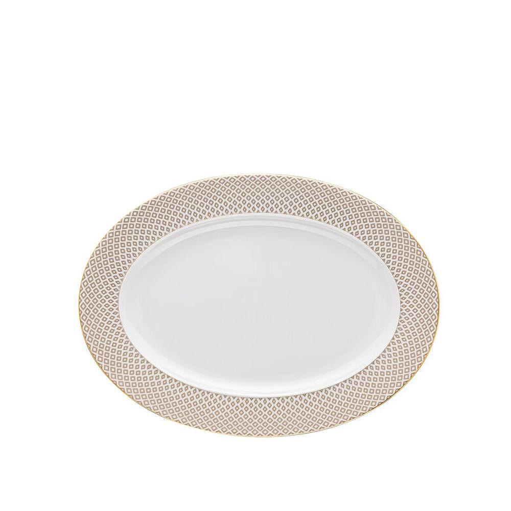 ПЛАТО 34 СМ ROSENTHAL CARREAU BEIGE