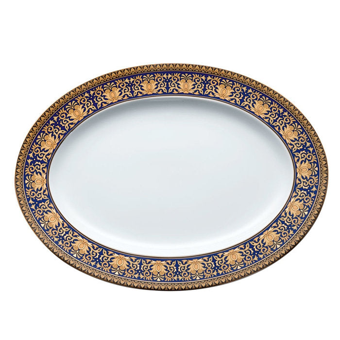 плато Ikarus Medusa blue Platter 34