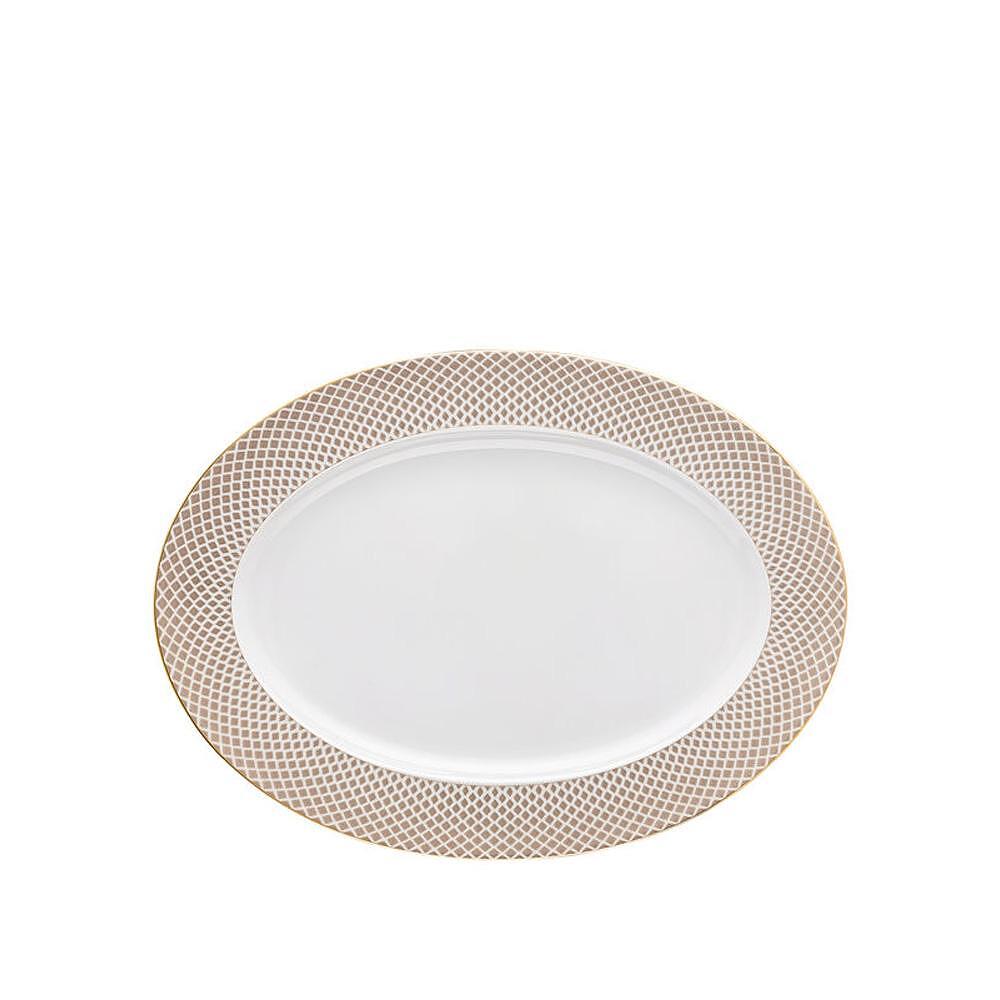 ПЛАТО 40 СМ ROSENTHAL CARREAU BEIGE