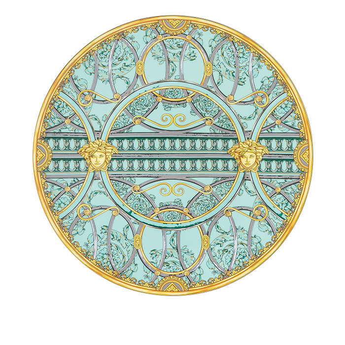 подложна чиния Versace Scala Palazzo Verde Service plate 33 cm