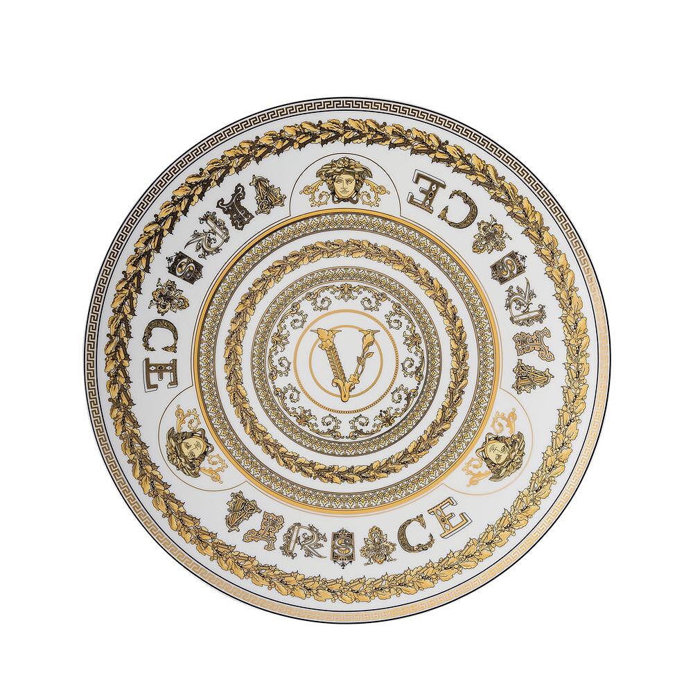 ПОДЛОЖНА ЧИНИЯ 33 СМ VERSACE VIRTUS GALA WHITE