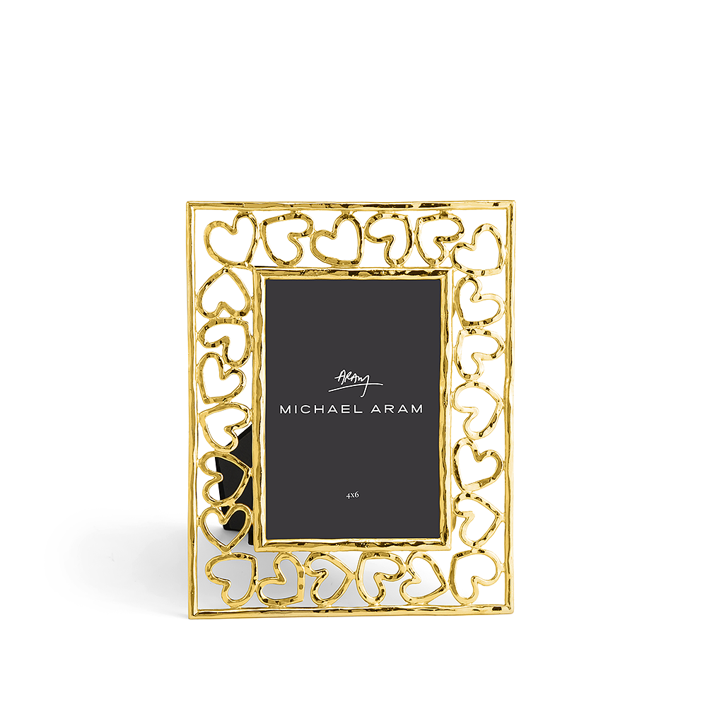 РАМКА ЗА СНИМКА MICHAEL ARAM HEART GOLD 18/22 СМ