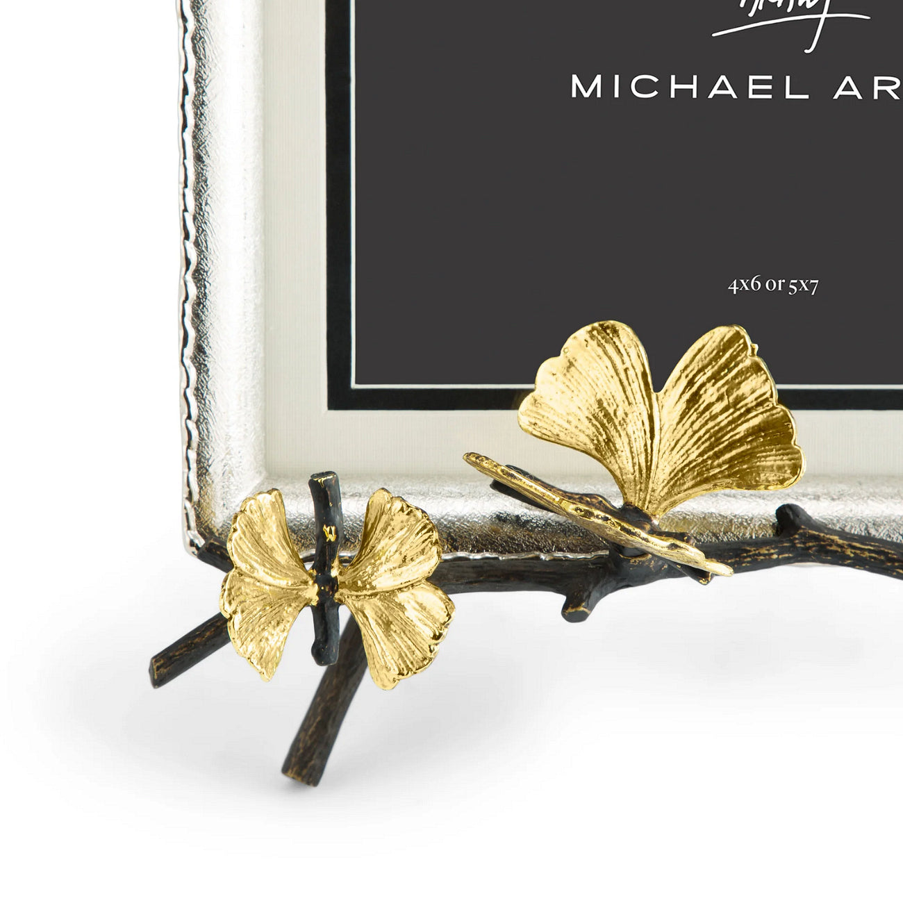 РАМКА ЗА СНИМКА/СТОЙКА MICHAEL ARAM BUTTERFLY GINKO 20/15 СМ