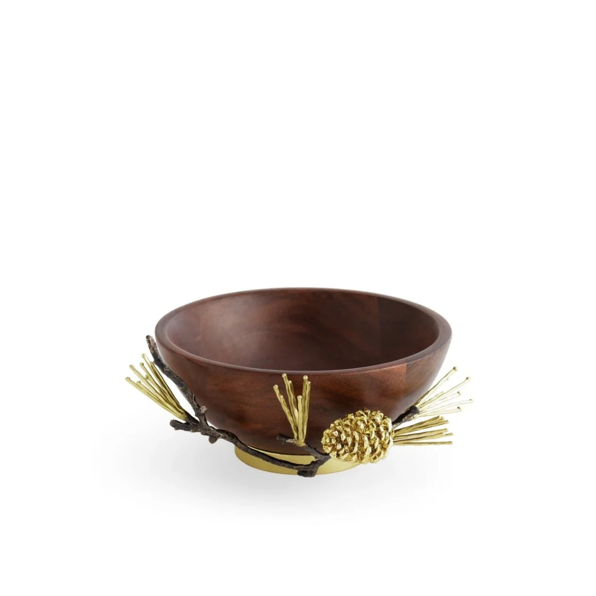 МАЛКА ДЪРВЕНА КУПА MICH ARAM PINE CONE WOOD 19 СМ