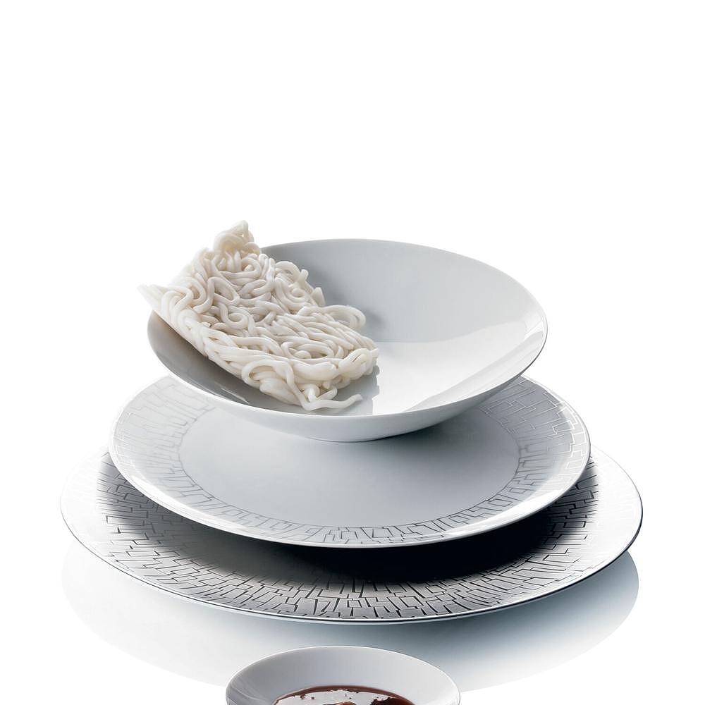 САЛАТНА ЧИНИЯ 22 СМ ROSENTHAL TAC SKIN PLATIN