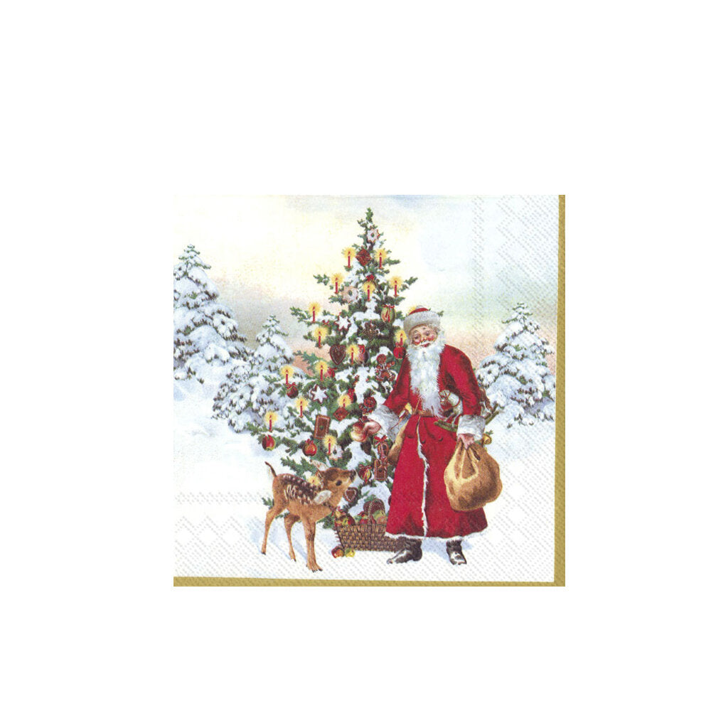 САЛФЕТКИ IHR ANNUAL CHRISTMAS SANTA V&B