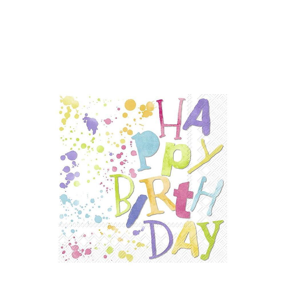 САЛФЕТКИ BIRTHDAY SPLASHES